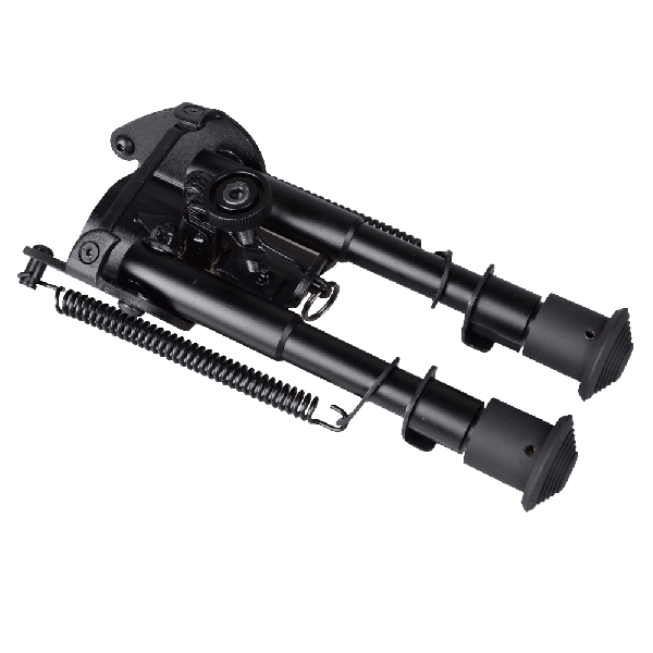 6" to 9" Hunting Rifle Bipod Adjustable Spring Return Sniper Sling Swivel Mount 